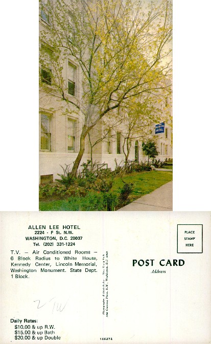 Allen Lee Hotel Exterior