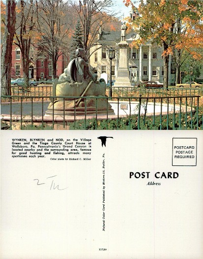 Wynken, Blynken, Nod Statue & Courthouse