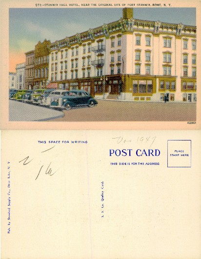 Stanwix Hall Hotel and Street Scene
