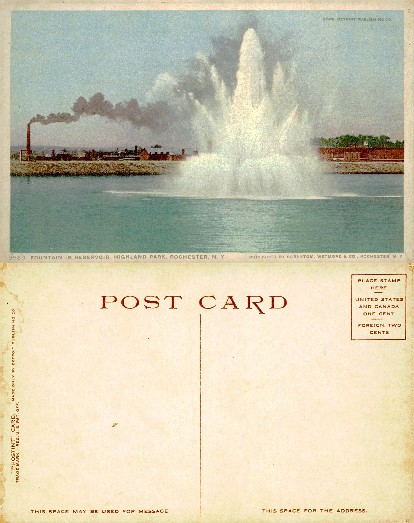 Fountain in Reservoir