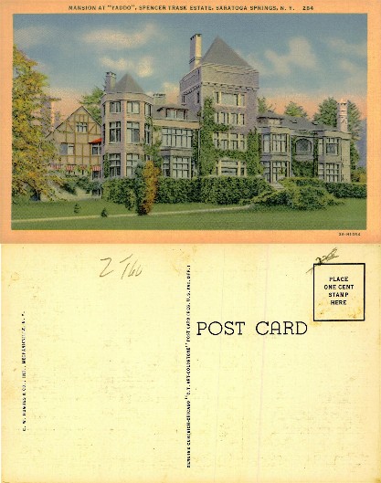 Yaddo Mansion, Spencer Trask Estate