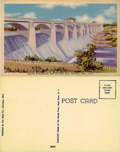 O'Shaughnessy Dam on Scioto River