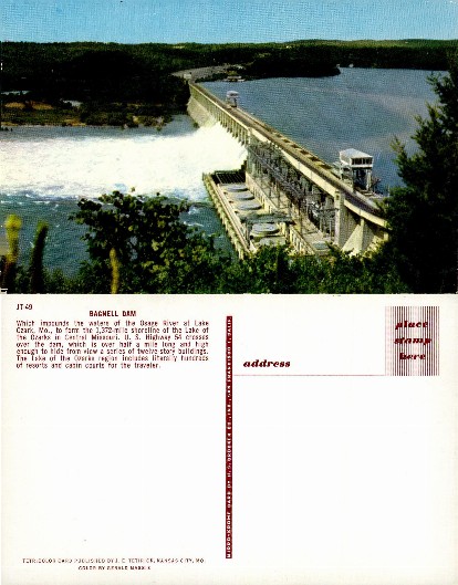Bagnell Dam and Lake of the Ozarks