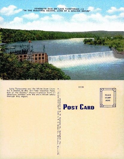 Powersite Dam on Lake Taneycomo