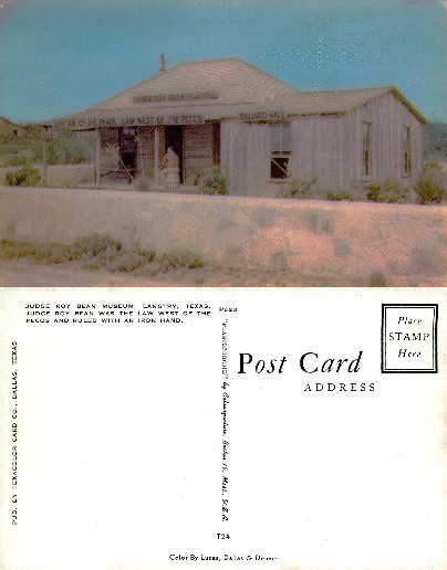 Judge Roy Bean Museum Building