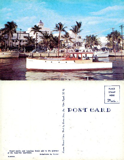 Yachts and Hotels on a Waterfront