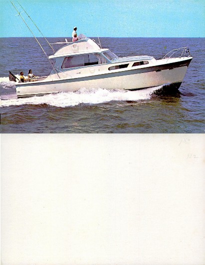 Motor Yacht with Passengers at Sea