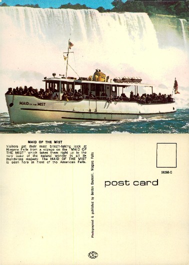 Maid of the Mist boat at Niagara Falls