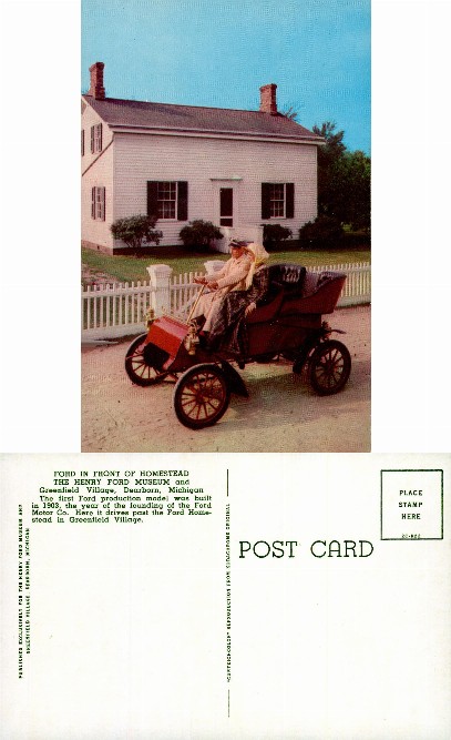 Early Ford Car at Homestead