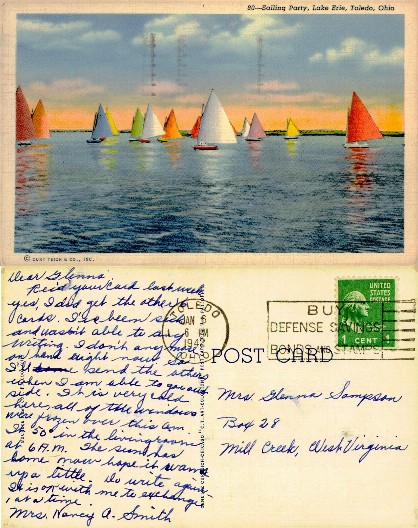 Sailing Party on Lake Erie