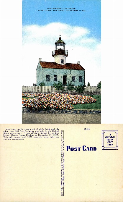 Old Spanish Lighthouse, Point Loma