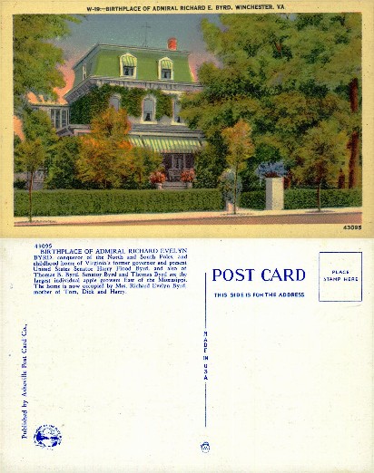 Birthplace of Admiral Richard E. Byrd