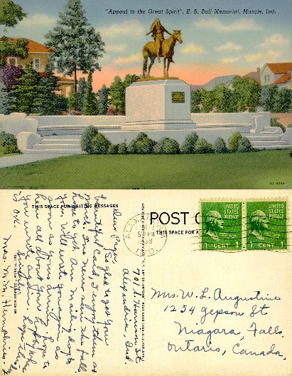 E. B. Ball Memorial Statue, Muncie