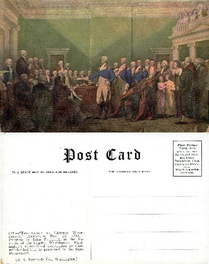 Resignation of General George Washington
