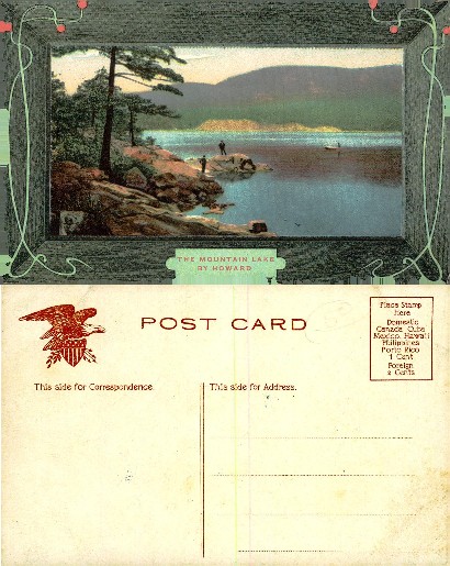 Scenic Mountain Lake Landscape