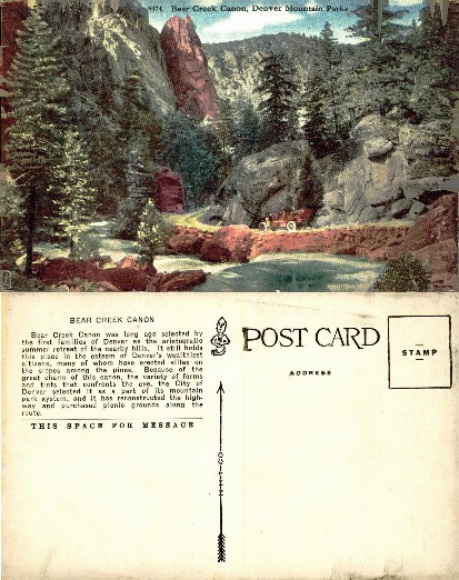 Bear Creek Canon Roadside View