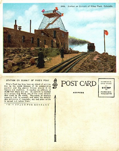 Pikes Peak Summit Station & Cog Railway