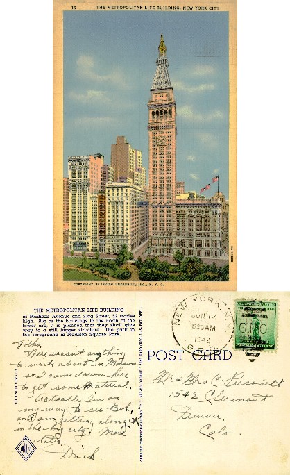 Metropolitan Life Building & Madison Square Park