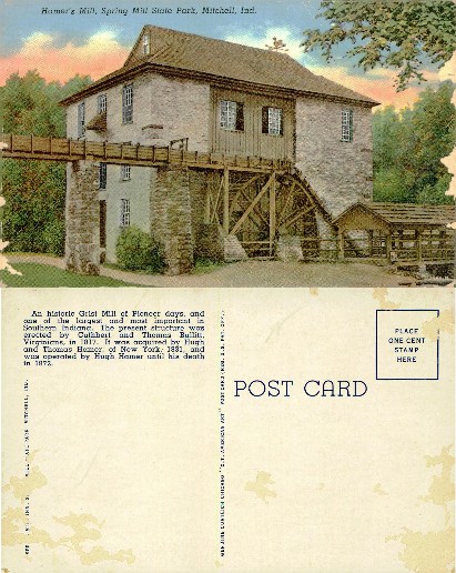 Hamer's Mill, Spring Mill State Park