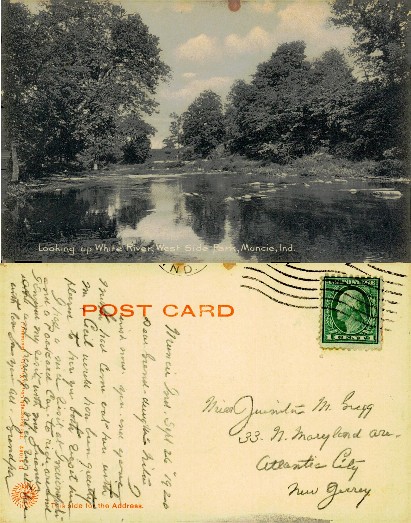 White River in West Side Park