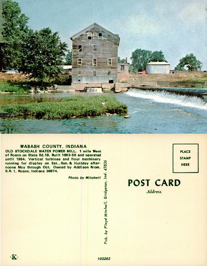 Old Stockdale Water Power Mill and Dam