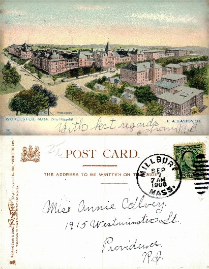 Worcester, Mass. City Hospital complex