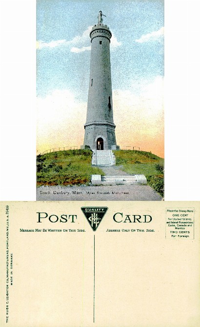 Myles Standish Monument