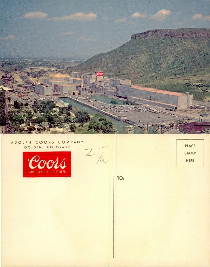 Coors Brewery Aerial View