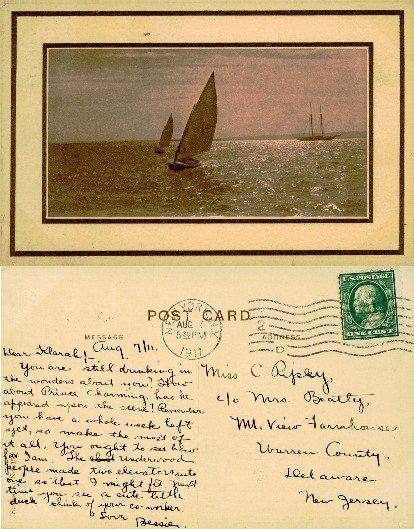 Sailboats and Schooner on Water