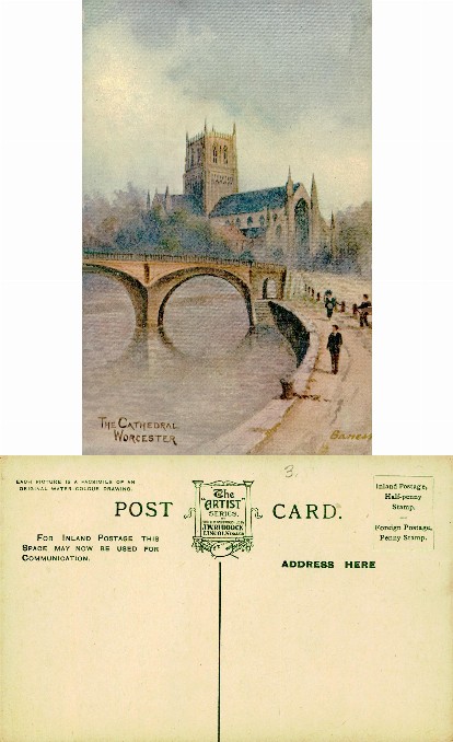 Worcester Cathedral and River View