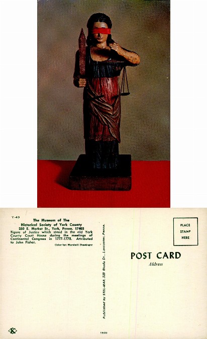 Figure of Justice Statue