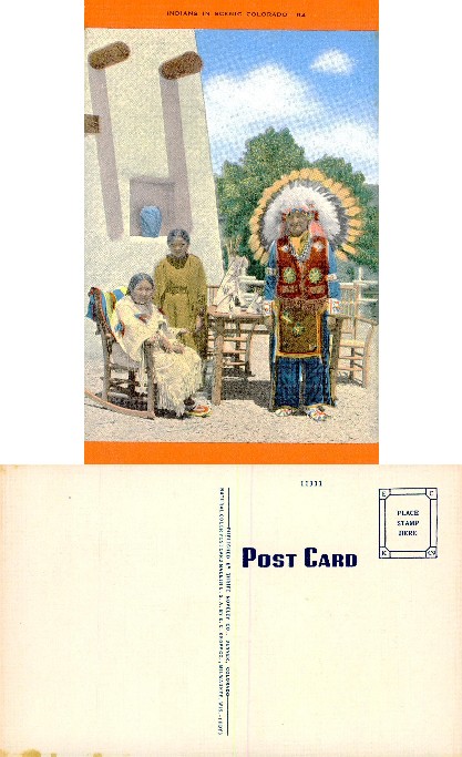 Native Americans in Traditional Attire