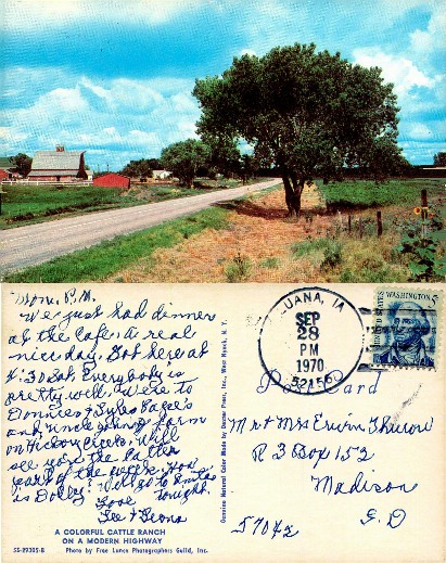 Cattle Ranch on a Highway