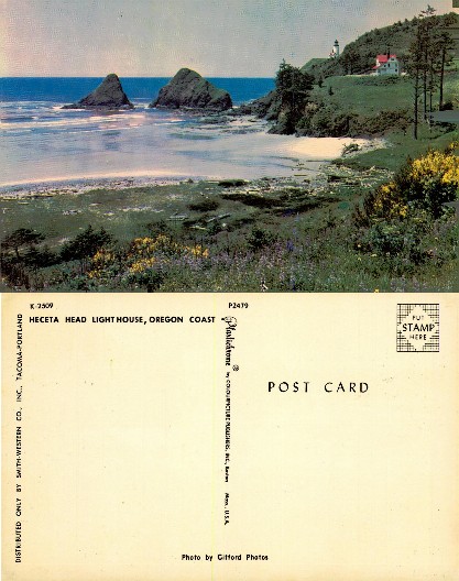 Heceta Head Lighthouse and Oregon Coast
