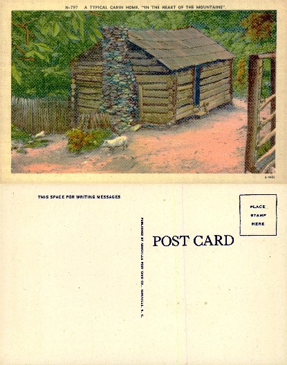Mountain Cabin with Animals