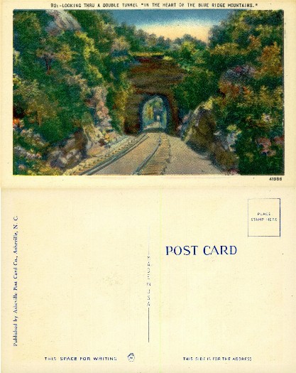 Double Tunnel in Blue Ridge Mountains