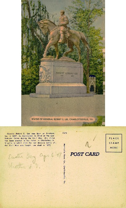 Equestrian Statue of Robert E. Lee