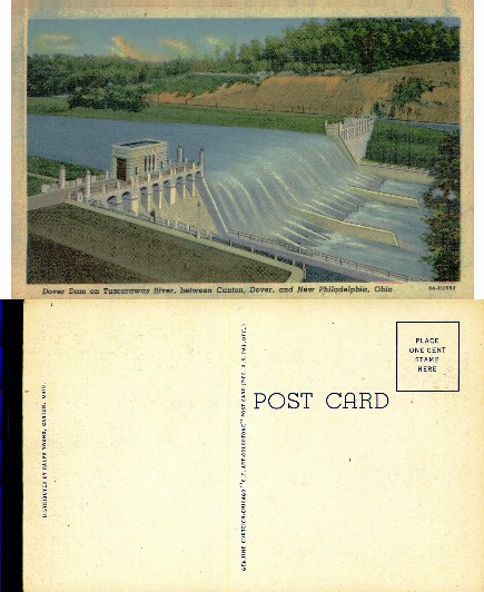 Dover Dam on Tuscarawas River