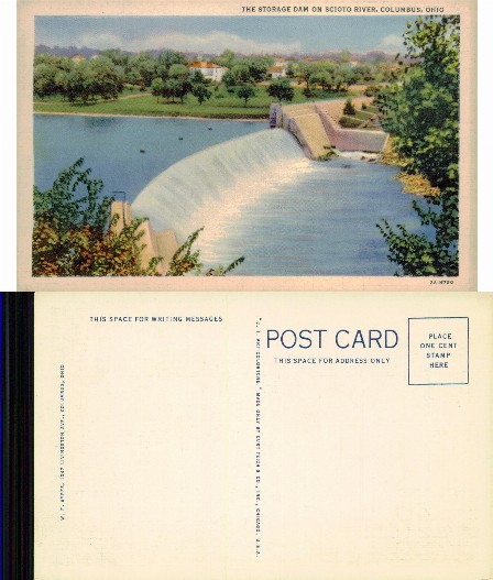 Storage Dam on Scioto River