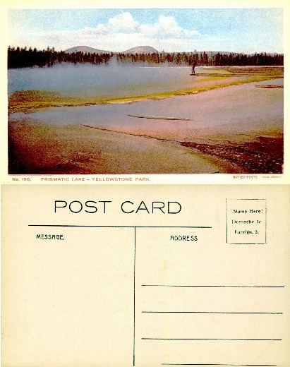Prismatic Lake, Yellowstone Park