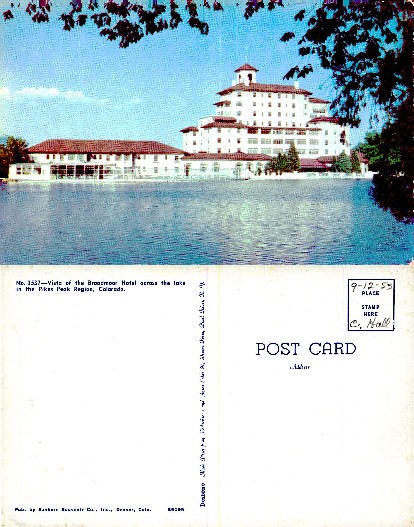 Broadmoor Hotel Vista Across Lake
