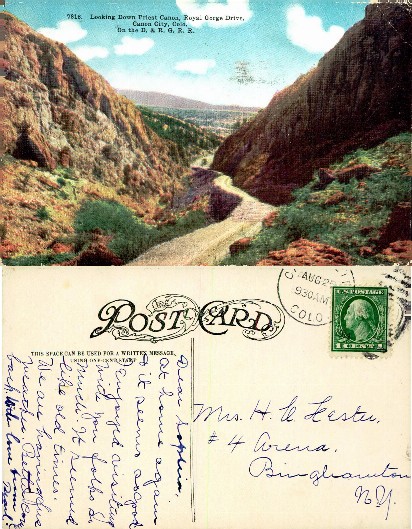 Priest Canon, Royal Gorge Drive