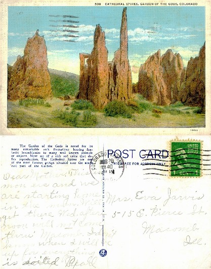 Cathedral Spires Rock Formations
