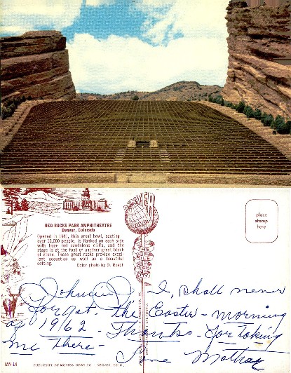 Red Rocks Park Amphitheatre Seating