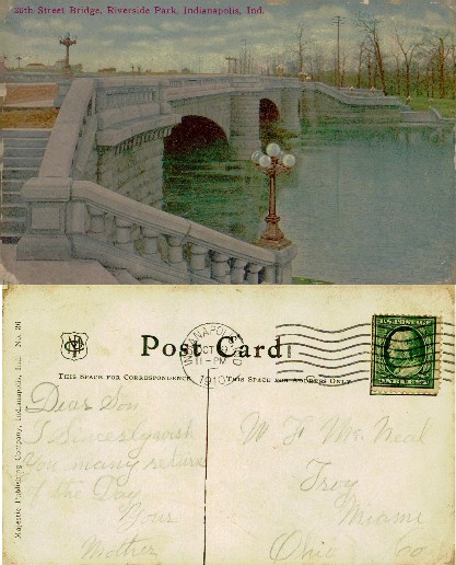 30th Street Bridge, Riverside Park