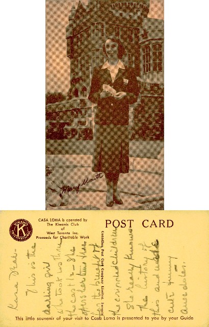 Woman Guide at Casa Loma Castle