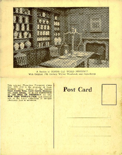 Old World Pharmacy Exhibit