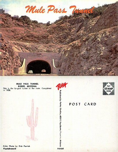 Mule Pass Tunnel Entrance