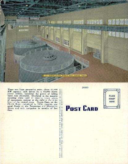 Norris Dam Power Plant Interior