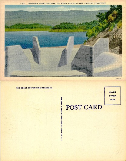 Morning Glory Spillway, South Holston Dam
